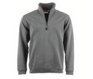 Sweatshirt zippé gris | HOFFMANN GROUP
