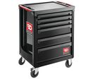 Facom - Servante à outils ROLL M3 6 tiroirs - Noir - Charge 800kg - Polypropylène - 5 ans garantie