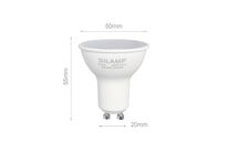 Pack de  10 - Ampoule LED GU10 8W 220V - Blanc Froid 6000K - 8000K