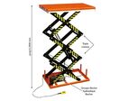 Table élévatrice électrique triple ciseaux | SHT 1000  