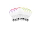 Pack de  10 - Ampoule LED Connectée Wifi E27 11W G95 RGBW