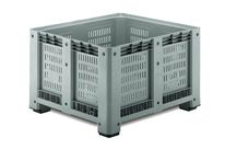 CAISSE-PALETTE 1200X1000X760 MM / AJOURE - 4 PIEDS - 610 L