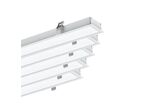 Pack de  5 - Réglette encastrable 35W BLANC 7.5 x 3.5 x 120 cm - Blanc Froid 6000K - 8000K