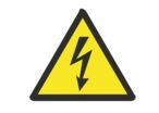 Signalisation de risque électrique | Étiquette auto-adhésive RS PRO 100 × 100 mm ISO 7010