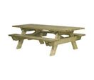 Table pique nique PMR en pin Berlin