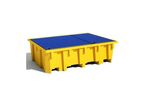 Bac de retention - Bac de rayonnage 1 IBC 1050 litres