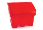 Jonesco - Bac à sel et sable 200 L Rouge - Robuste et Durable - Stockage Sécurisé