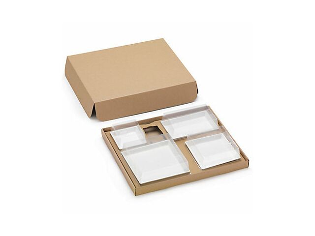 Plateau repas en carton