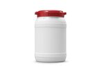 Curtec - Baril 20L Grande Ouverture UN-X - Usage Alimentaire - Polyéthylène Recyclé