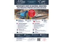 IMPORTANTE VENTE DE MATÉRIEL INDUSTRIEL