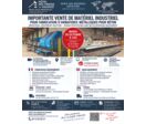 IMPORTANTE VENTE DE MATÉRIEL INDUSTRIEL