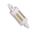 Ampoule LED R7S 78mm 5W 220V SMD2835 36LED 360° - Blanc Chaud 2300K - 3500K