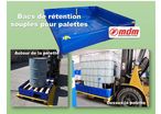Bacs souples pour palettes 