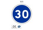 Panneau B25 Vitesse minimale obligatoire