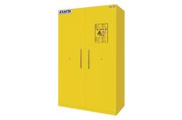 Exacta - Armoire Sécurité Anti-Feu 90 Min Jaune 2 Portes - 220L - Acier - Pour Inflammables