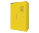 Exacta - Armoire Sécurité Anti-Feu 90 Min Jaune 2 Portes - 220L - Acier - Pour Inflammables