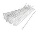 Pack de  100 - Serre-câble 100 x 3,5mm - Blanc