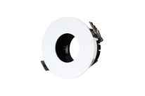Support Spot Aluminium GU10 LED Rond Orientable ø83 mm - Blanc