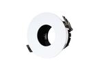 Support Spot Aluminium GU10 LED Rond Orientable ø83 mm - Blanc