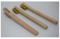 Brosse métallique 12 mm 2 Rangs en Laiton Cottam Préparation des surfaces