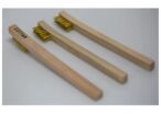 Brosse métallique 12 mm 2 Rangs en Laiton Cottam Préparation des surfaces