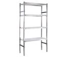 Rayonnage inox L.900 x P.400 - BLANC - STORINOX