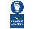 SIGNAUX D'OBLIGATION - PORT D'UN MASQUE RESPIRATOIRE OBLIGATOIRE