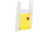 Sac bretelle 50 µ recyclé transparent