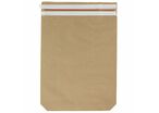 Pochette en papier kraft aller/retour à soufflet de fond - 480 x 600 mm