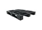Manutan Expert - Palette plastique lourde Smart Euro 1200x1000 mm - 1500 kg dynamique, 4500 kg statique, 100% recyclée, 10 ans garantie