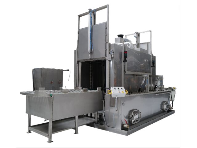 Tunnel de lavage pour tiges de verrins hydraulique | Laborex 