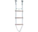 Echelle De Corde En Polypropylène Avec Barreaux En Bois H5m