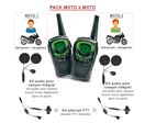 Talkies walkies Moto : Pack Moto à Moto Midland M24