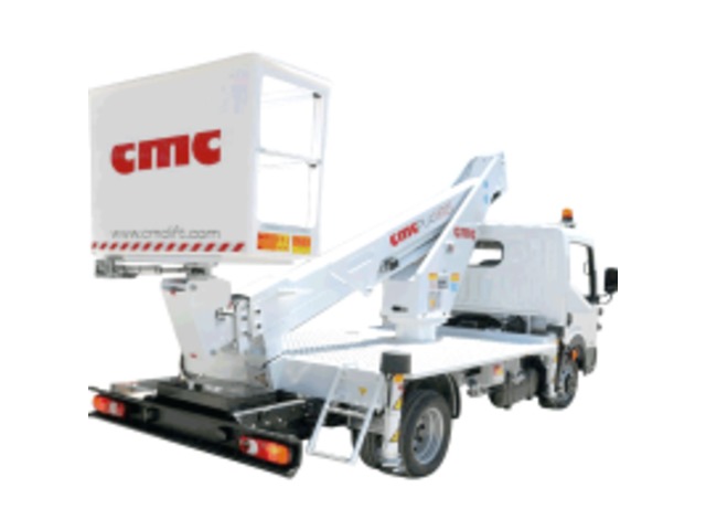 Plateforme de travail élévatrice sur camion CMC PLA168