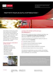 Catalogue Livres blancs : Trop petit pour un outil d'optimisation de tournées?