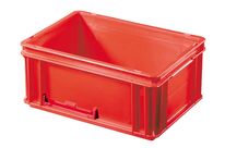 Caisse plastique Athéna rouge 400x300 volume 15 litres