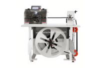 Machine de coupe de tuyaux ondulés avec préfoureur | JWD-PE33p