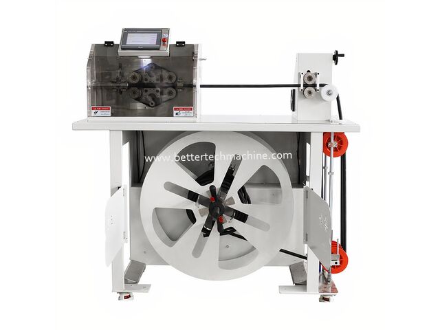 Machine de coupe de tuyaux ondulés avec préfoureur | JWD-PE33p