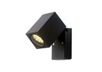 Applique Murale LED IP44 Orientable pour ampoule GU10 - Noir