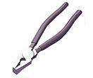 pince à bec plat à détacher, 20 cm, importation