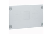 Plastron métal  XL³ 800/4000 - 1/4 tour - 1 DPX 1600 - horizontal- H 400- 24 mod  Legrand 