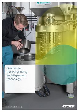  Services pour la technologie de broyage et de dispersion par voie humide