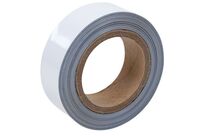 Manutan Expert - Bande Magnétique Blanche Effaçable - 10m x 40mm - PVC Souple - Signalétique Entrepôt