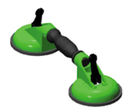 ventouse articulée, 2 coupes, corps en ABS antichoc