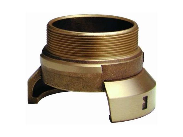Demi-raccord symétrique guillemin bronze sans verrou
