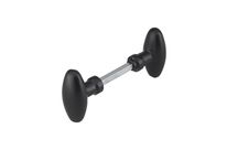 THIRARD - Bouton double ovoide carré 7x90mm 1 portée noir