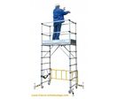 Echafaudage télescopique + plinthes