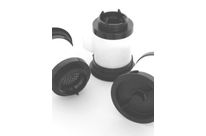 Séparateurs pour pompes à vide version cylindrique avec couvercle et baïonnette 