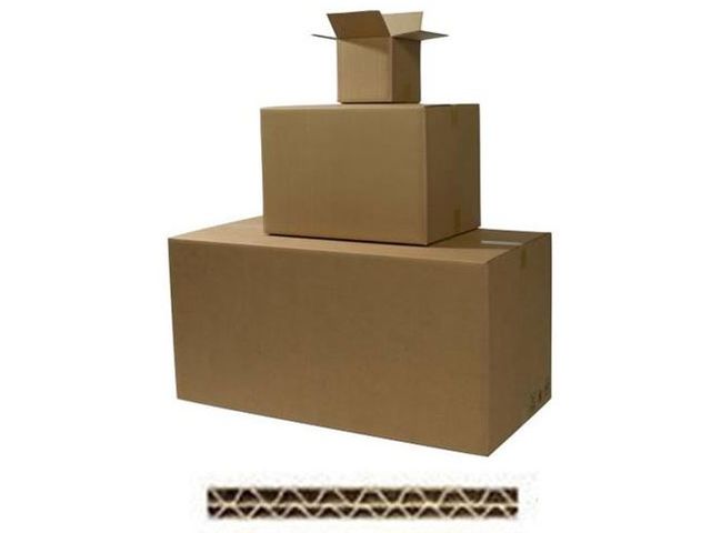 Cartons double cannelure - Long 60 à 120 cm