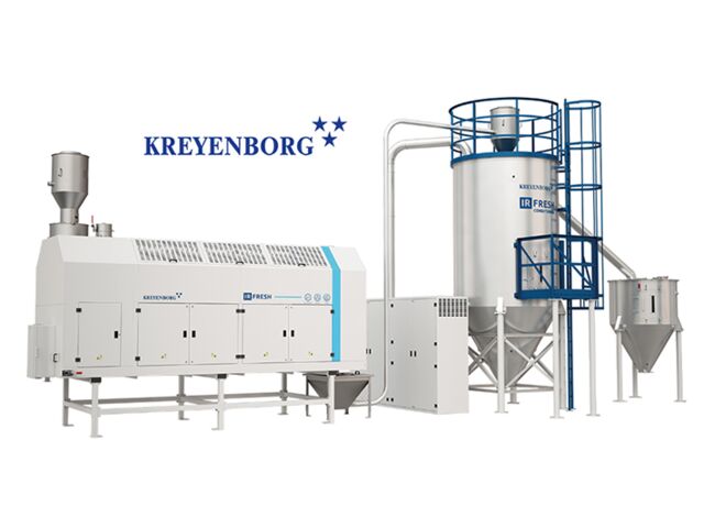 Réduction des Odeurs pour Granulés Plastiques ou Broyés Plastiques Recyclés Post Consommation